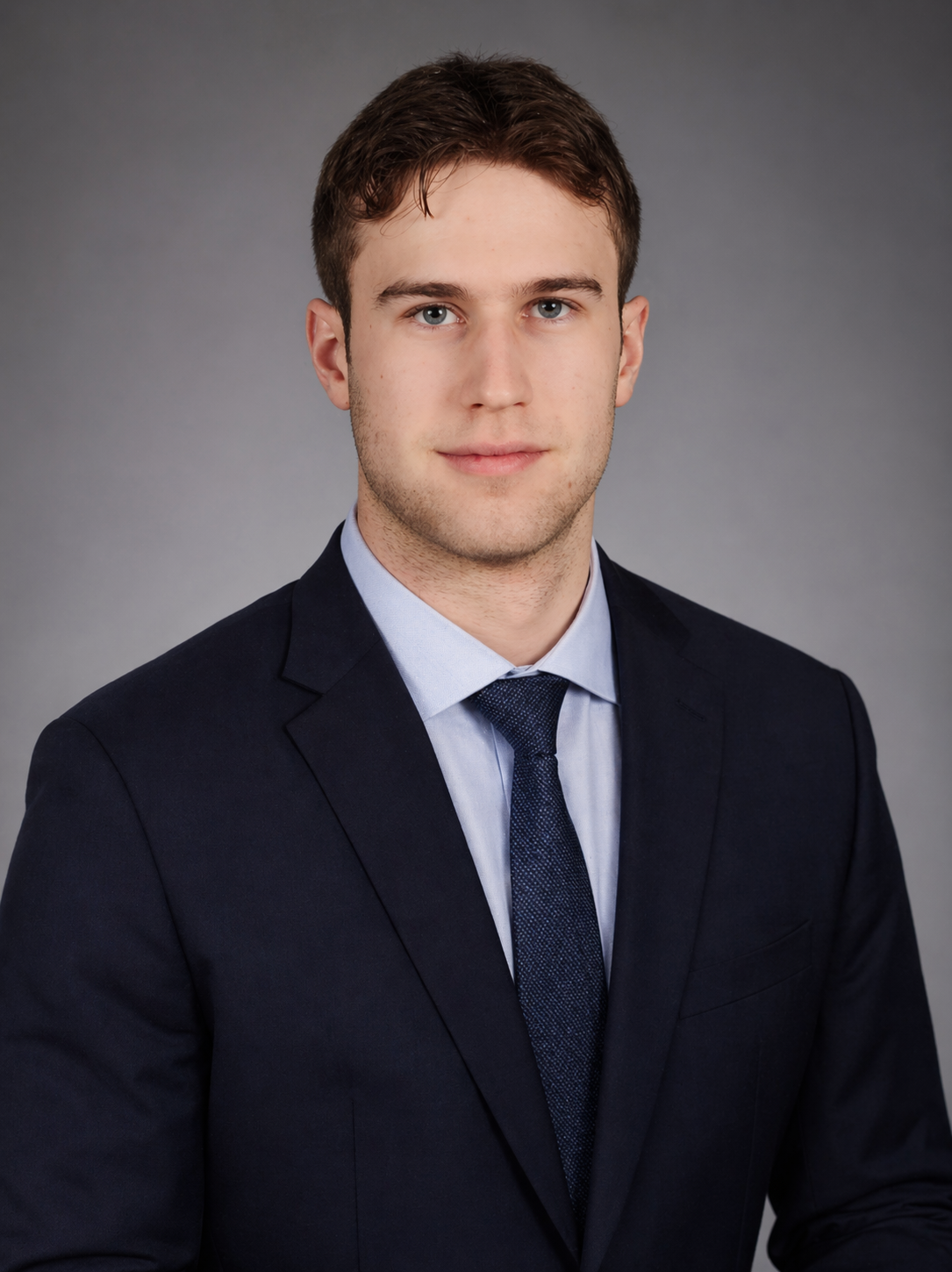 Professional headshot of law student Jacob Bassam